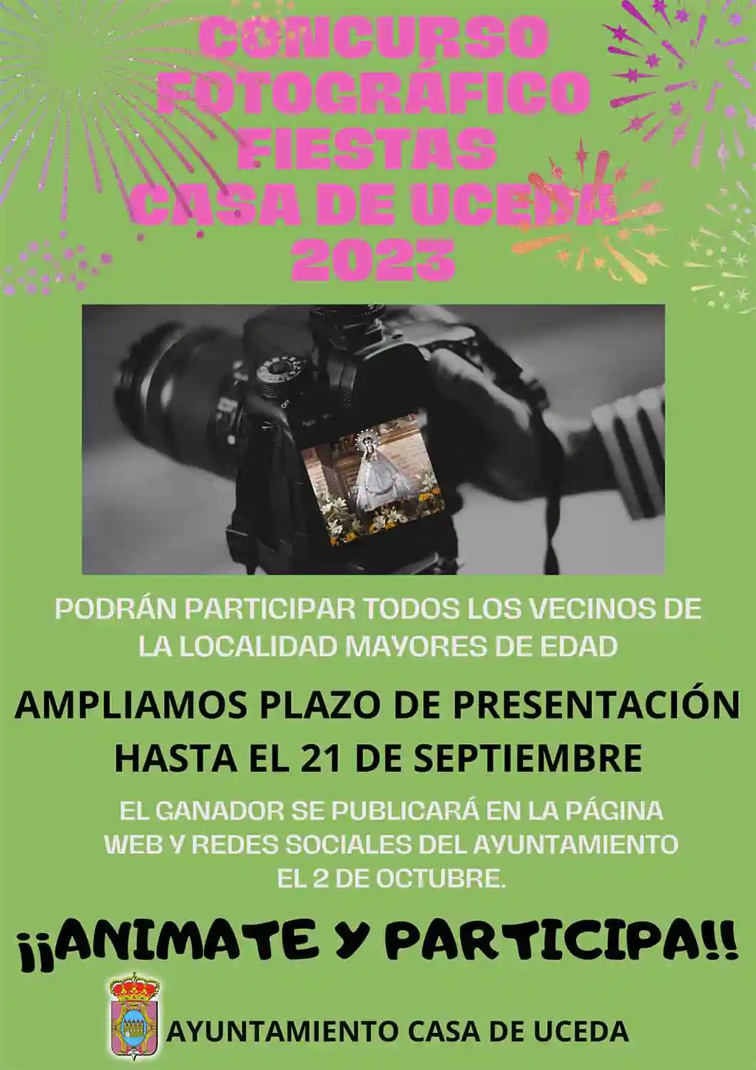 Ampliamos Plazo Concurso Fotográfico 2023