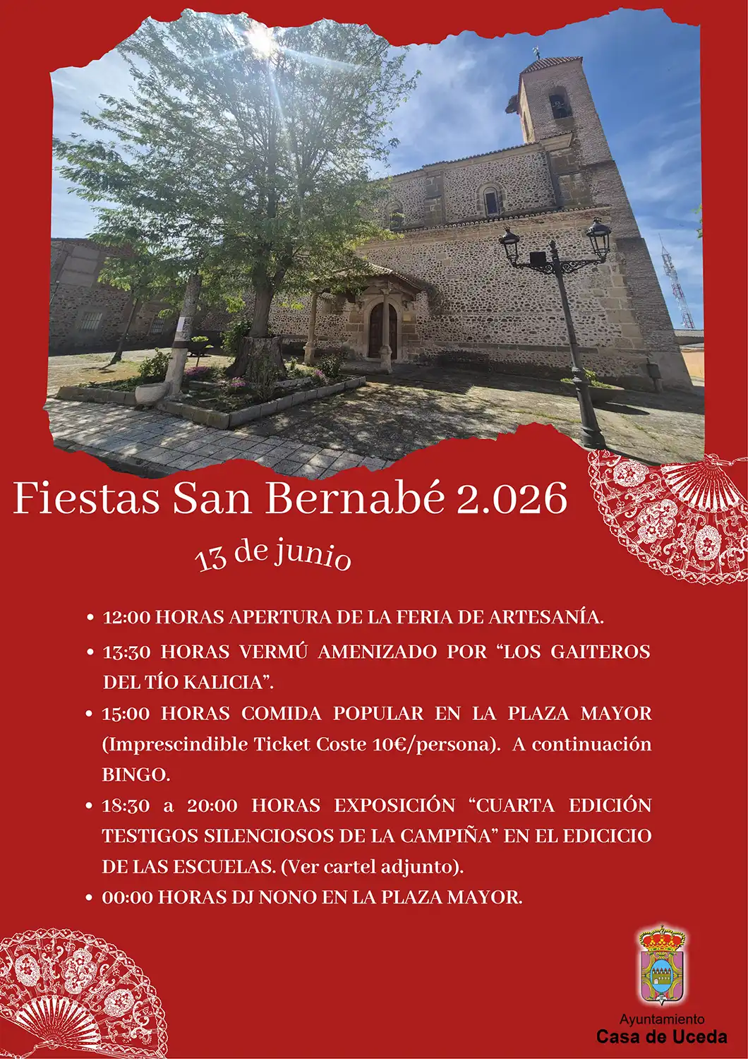 Fiestas San Bernabé 2026